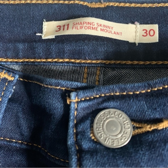 Women’s Levi’s 311 shaping skinny jeans size 30 - Picture 10 of 15